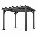 Metall Pergola Anthrazit 300x300 cm